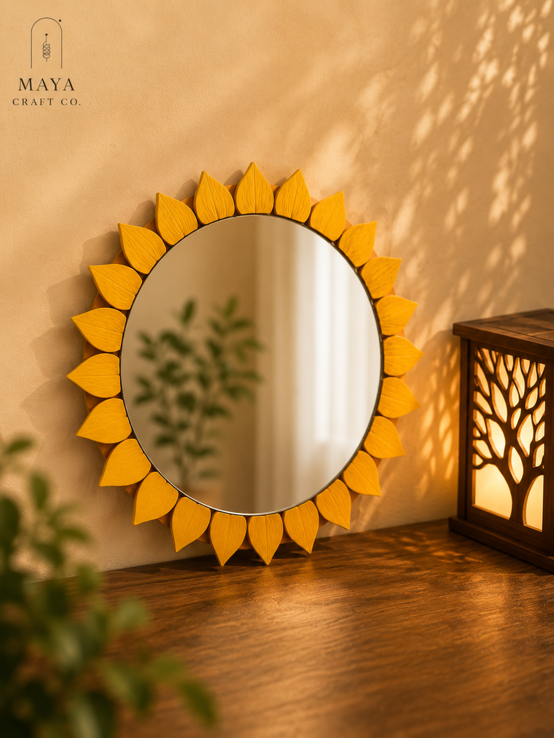 Sunburst Bloom Mirror 🌻