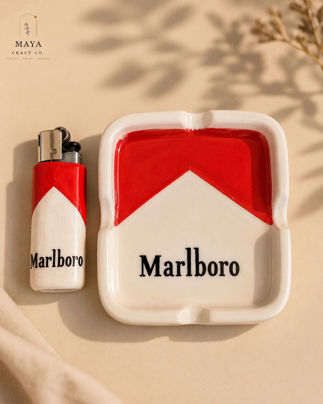 Classic Red Smoking Combo