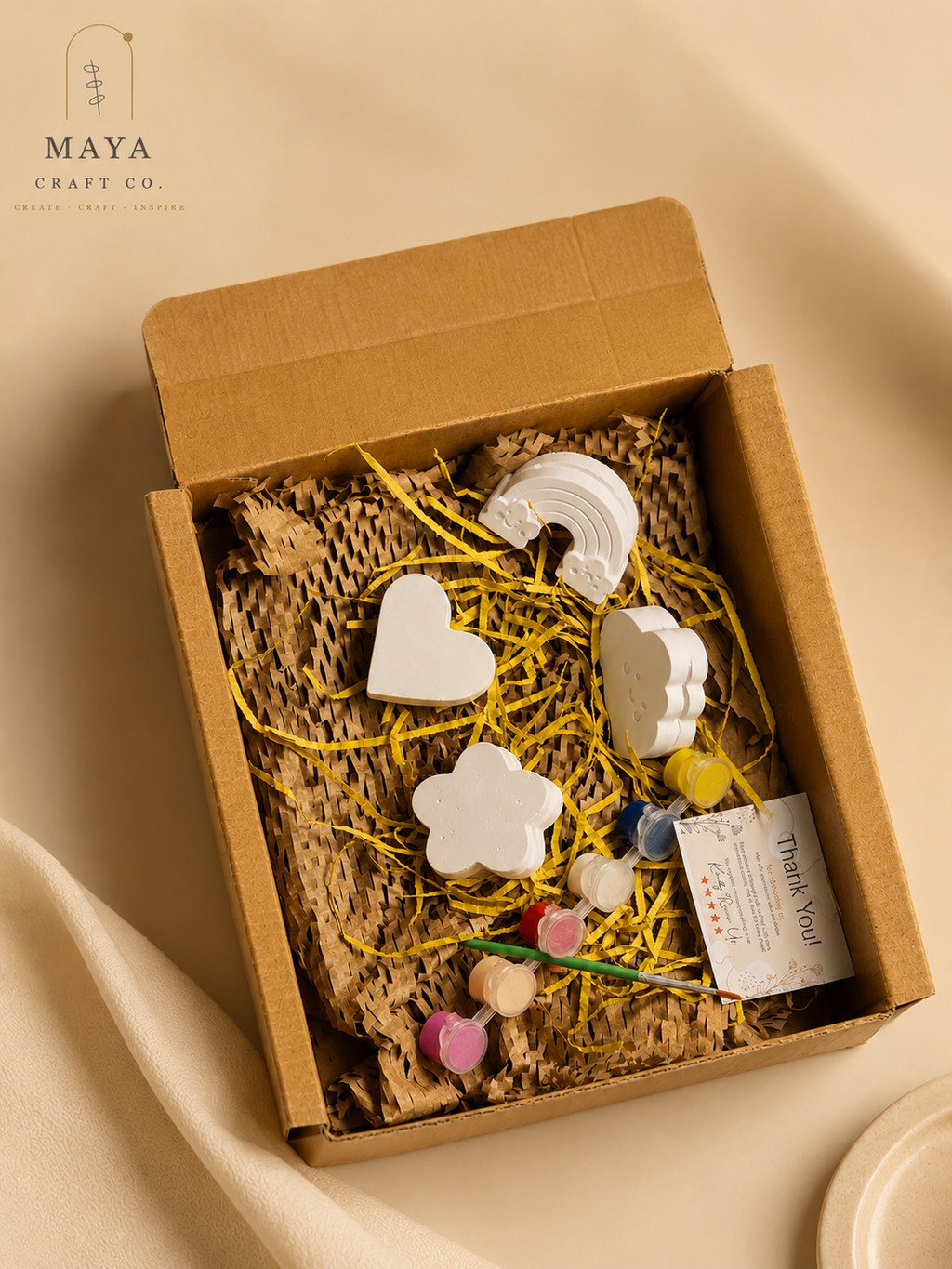 DIY Magnet Photo Holder Kit – Paint Your Own Collection