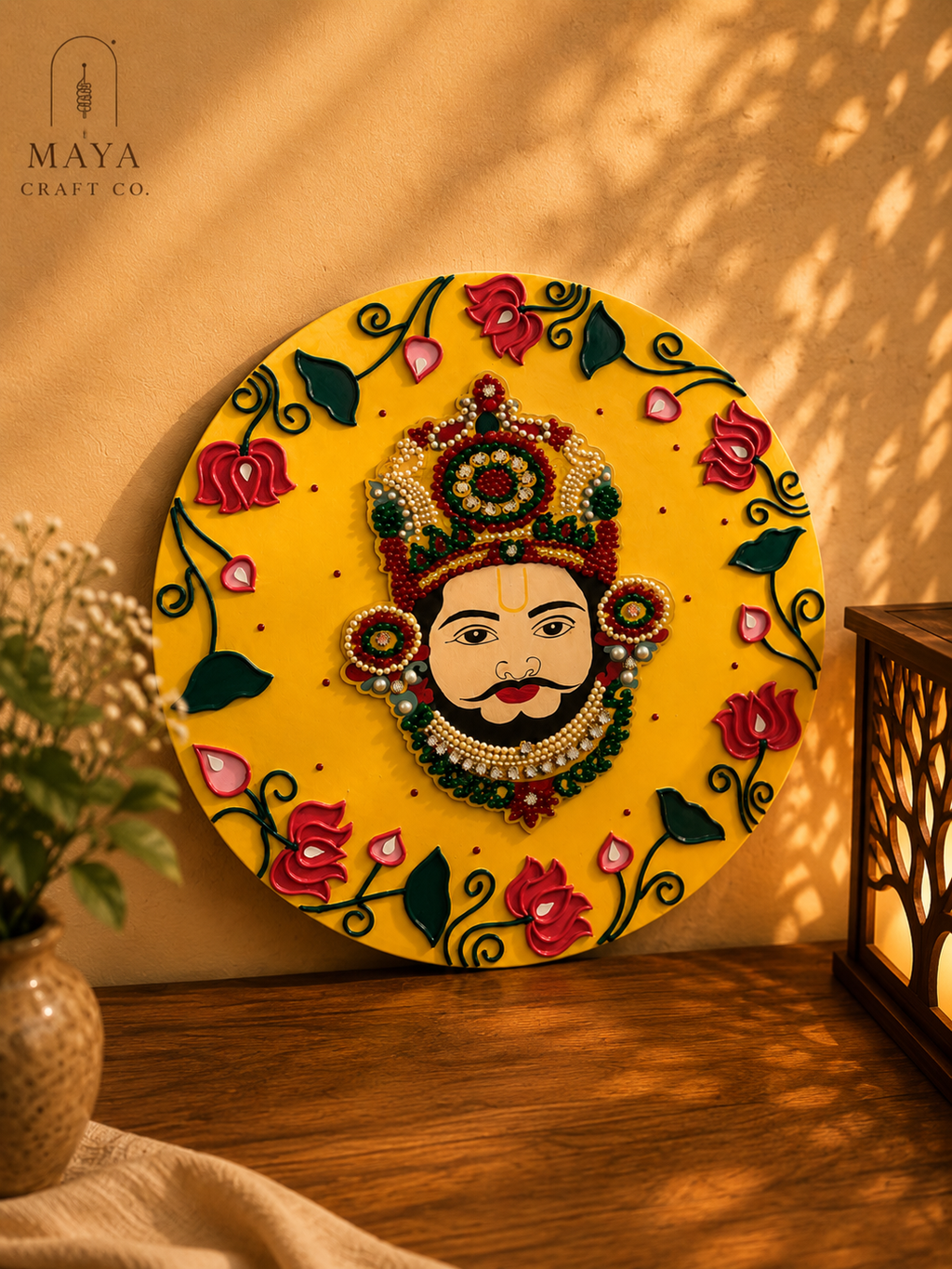 Shyam Darshan Lippan Wall Art