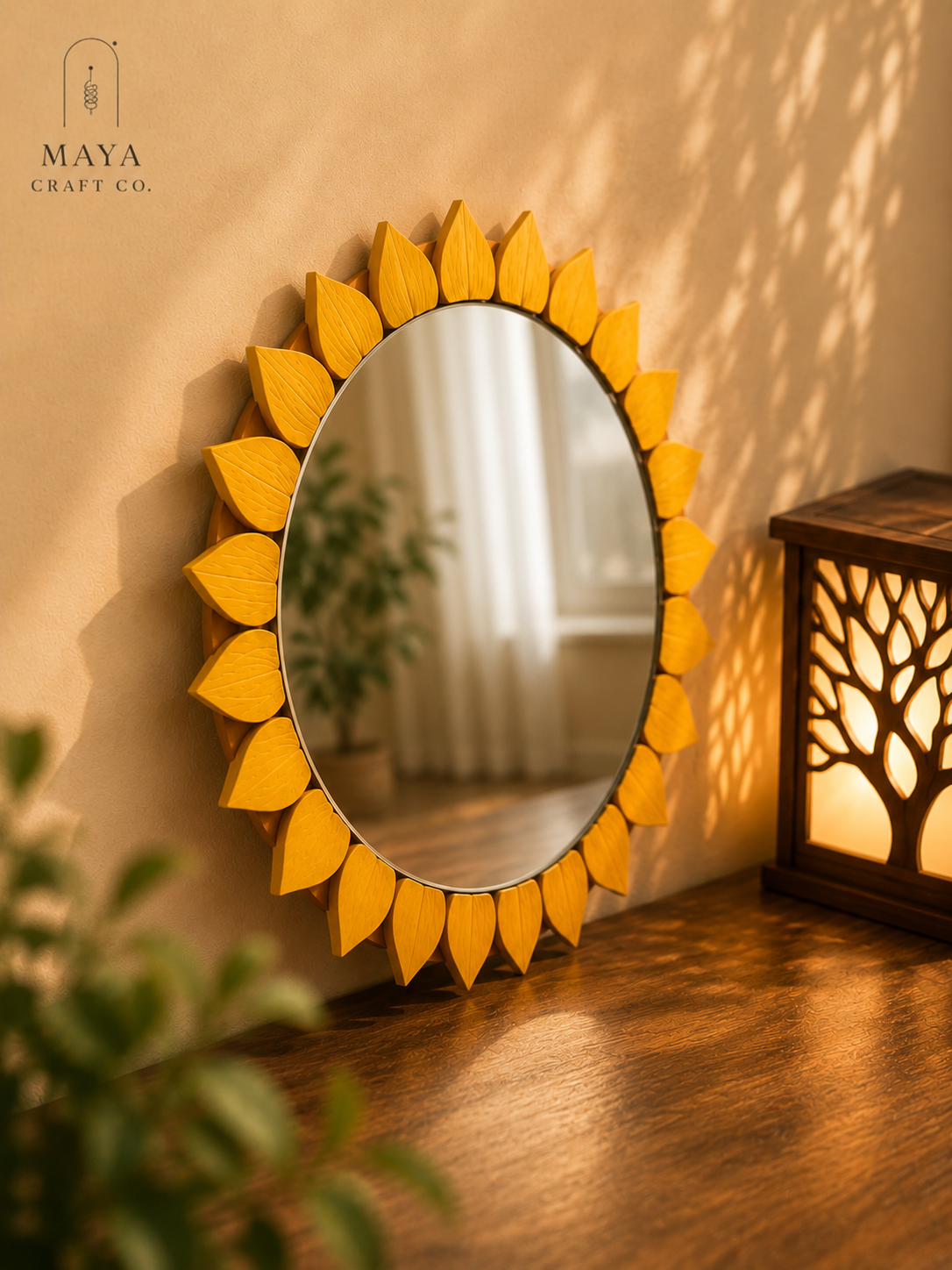 Sunburst Bloom Mirror 🌻