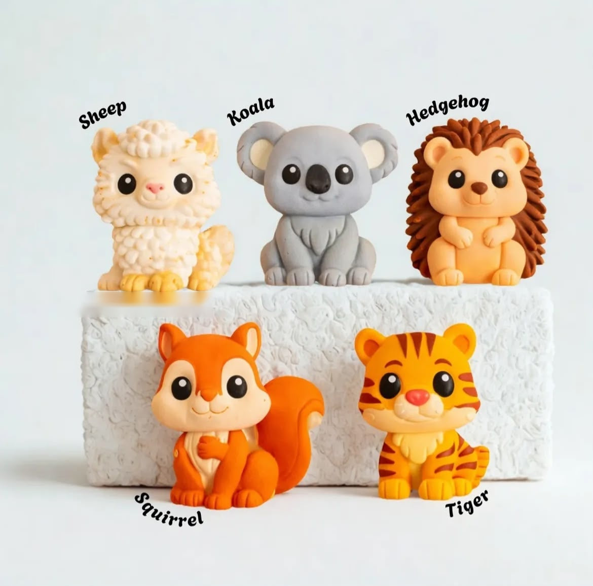Paint Your Own Jungle Animal Magnet Kit