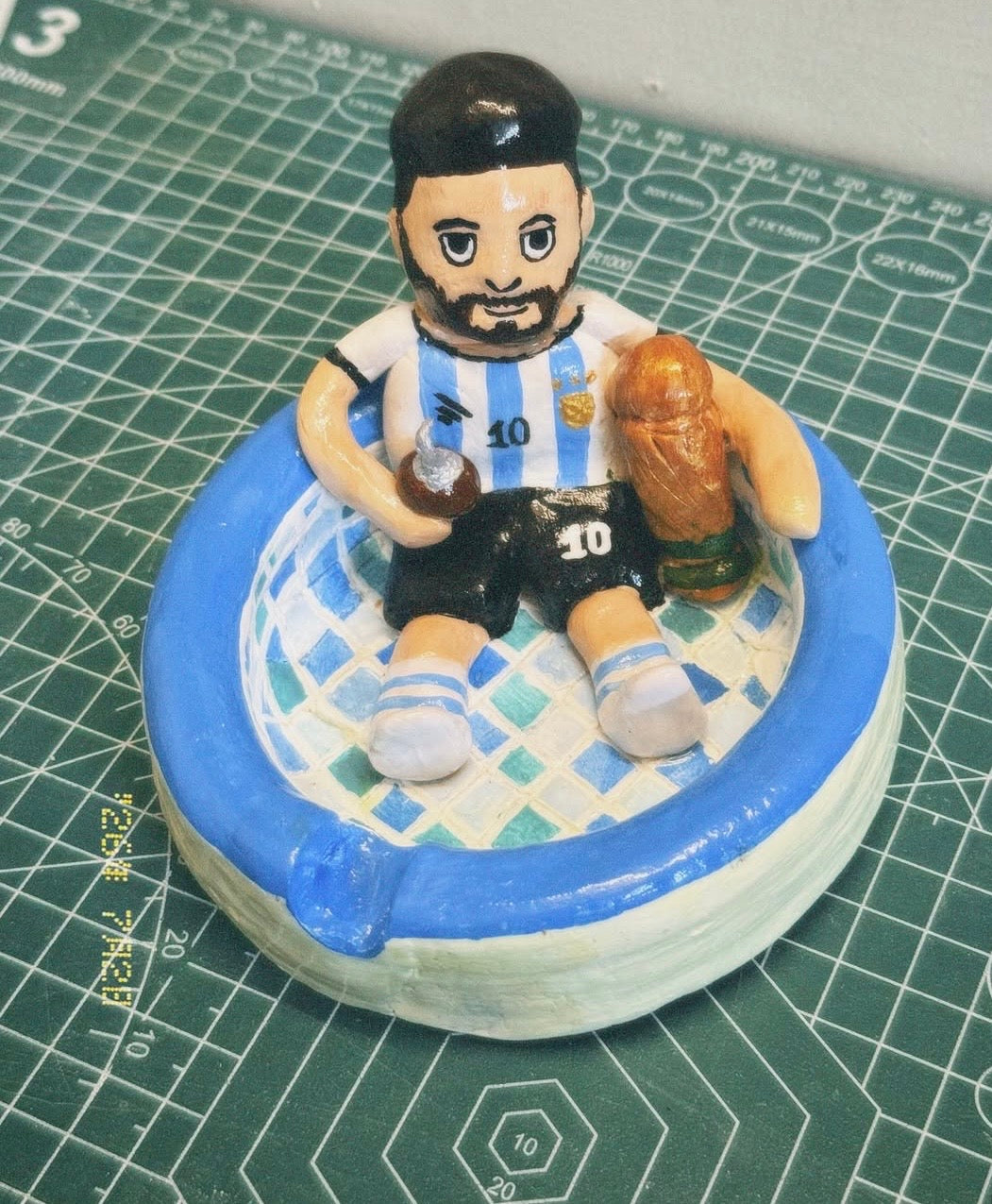 Handcrafted Clay Ashtray