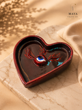 All Seeing Heart” Clay Ashtray