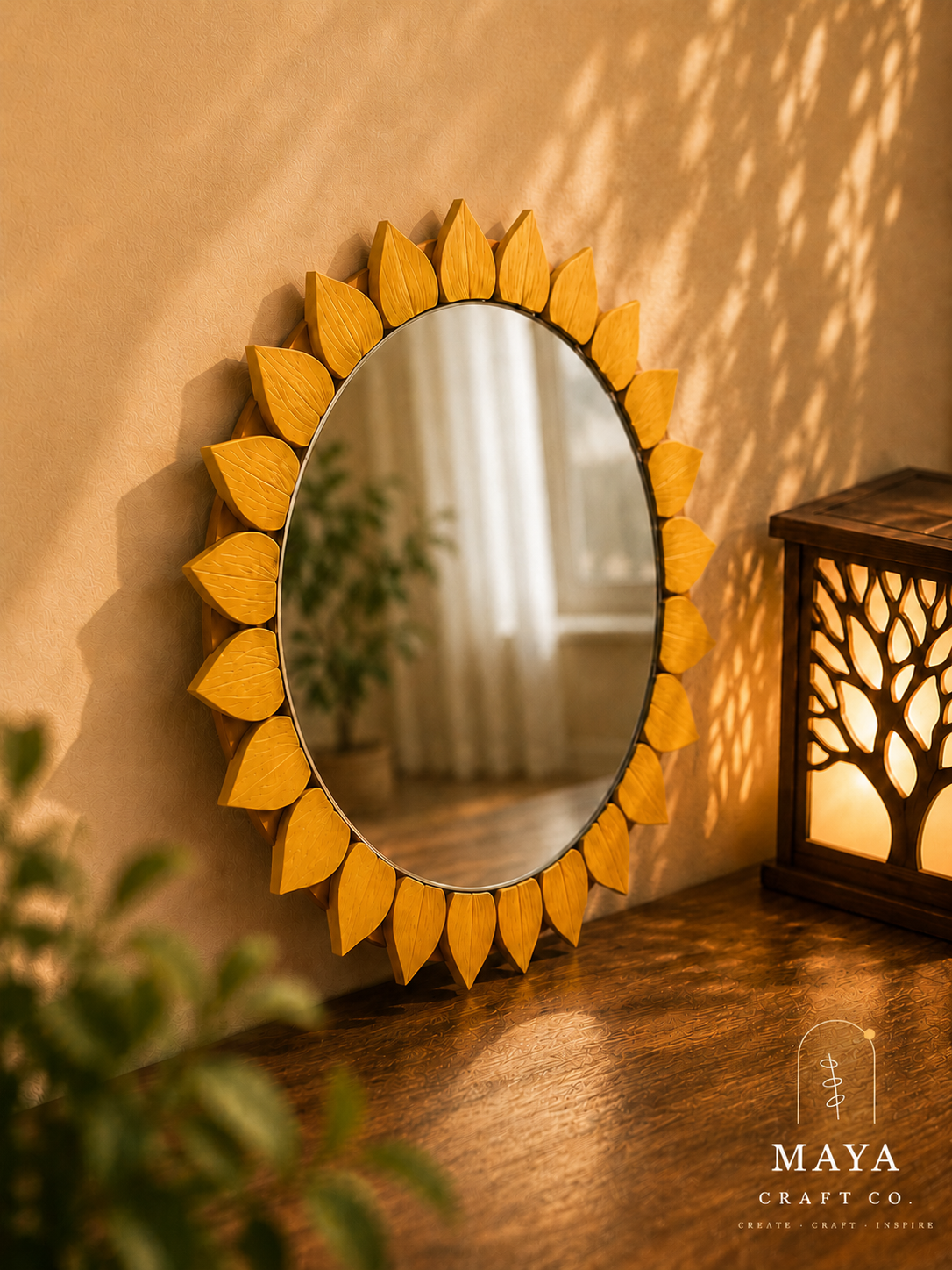 Sunburst Bloom Mirror 🌻