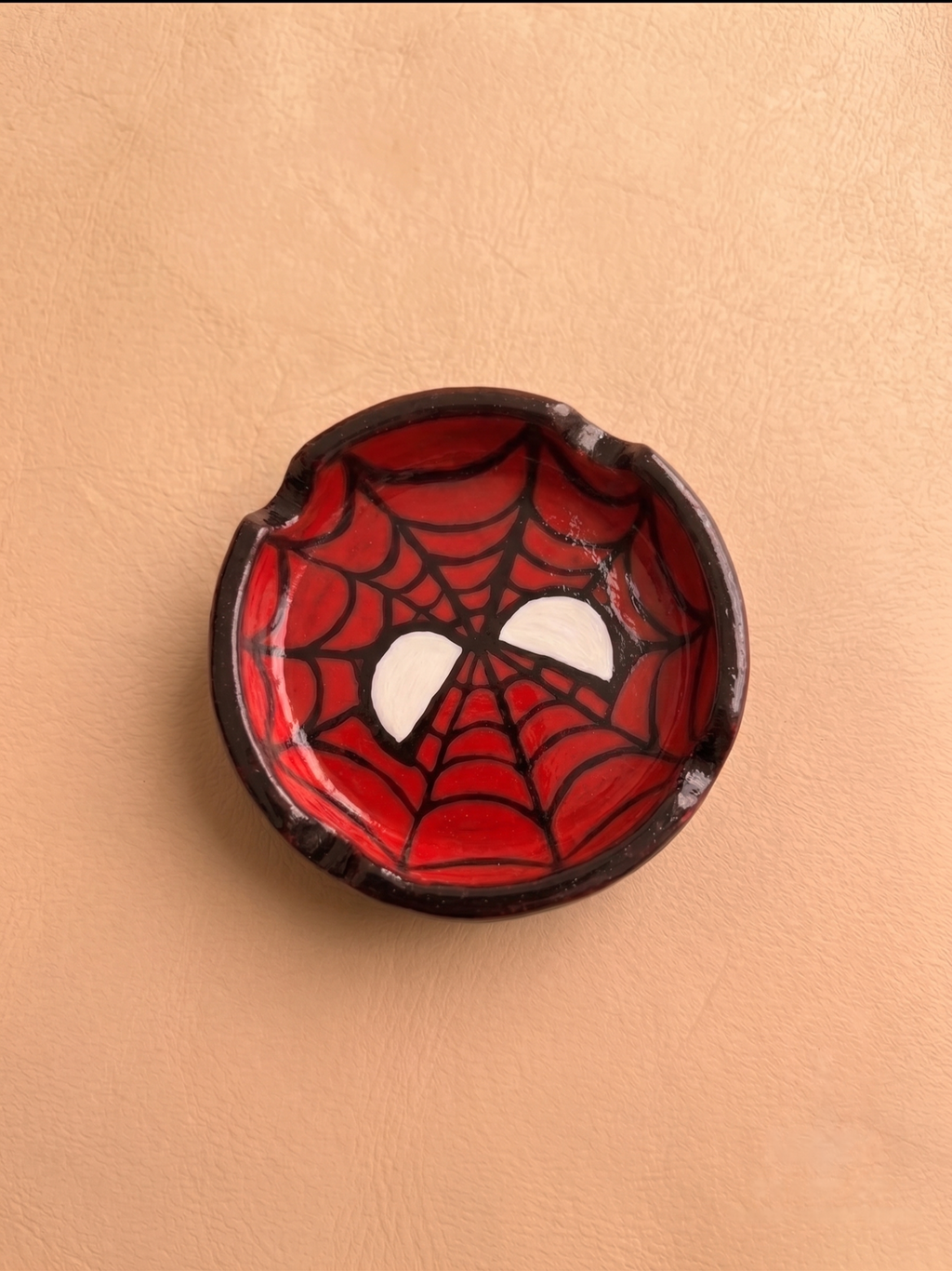 Web-Slinger Red Mask Ashtray
