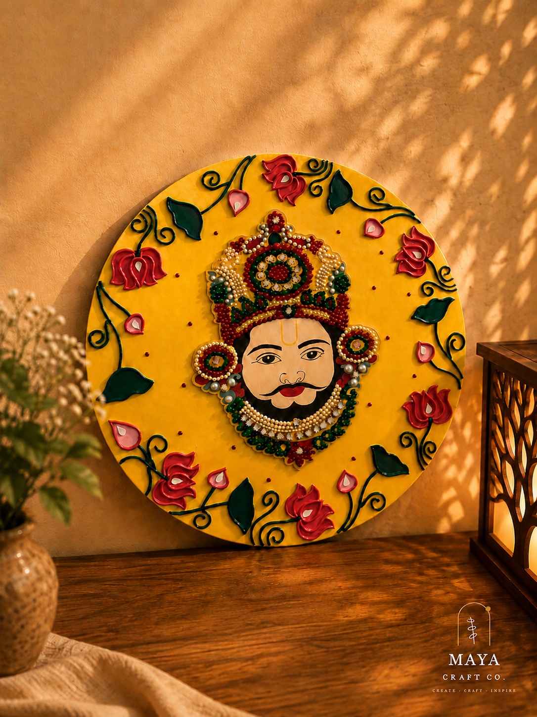 Shyam Darshan Lippan Wall Art