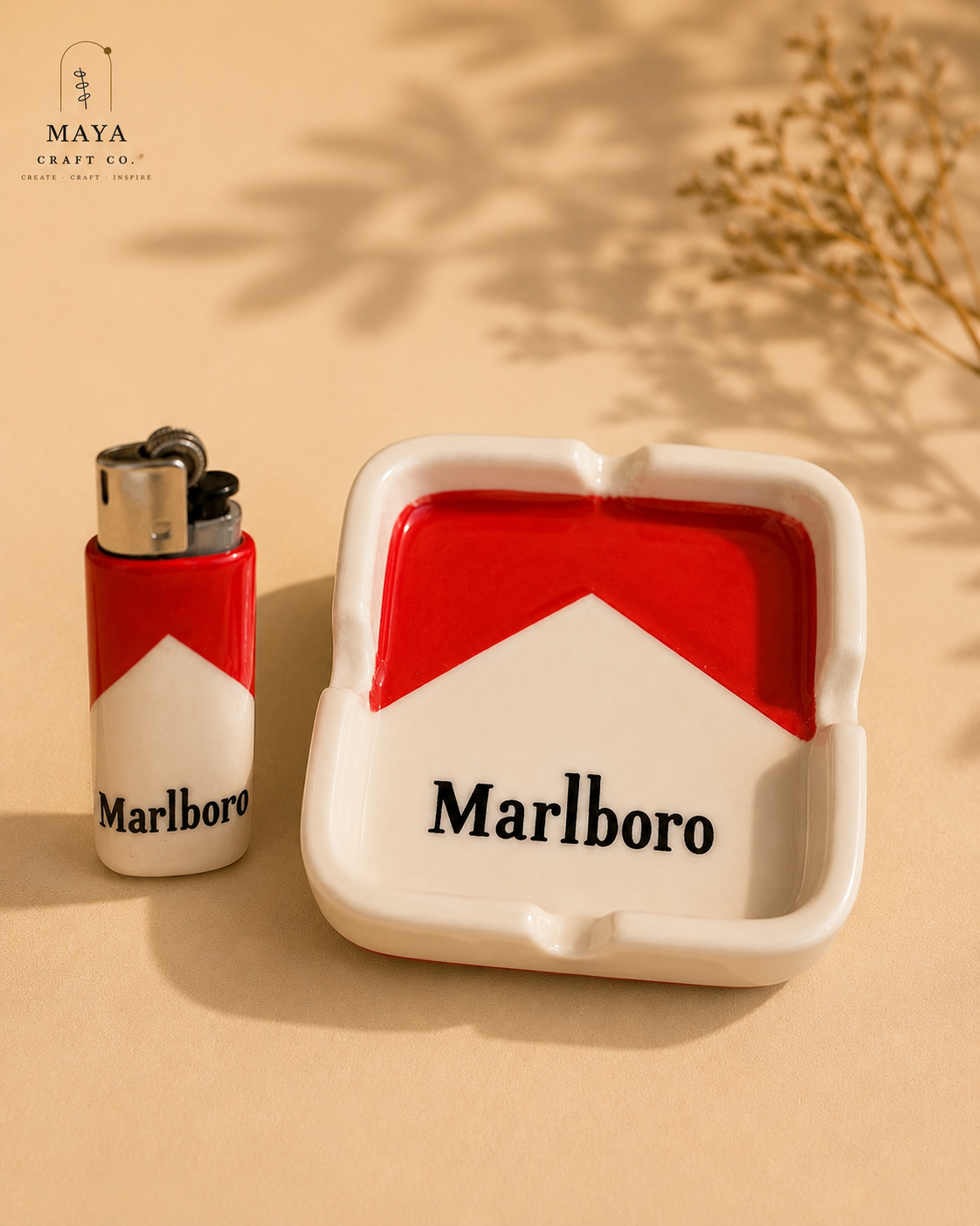 Classic Red Smoking Combo