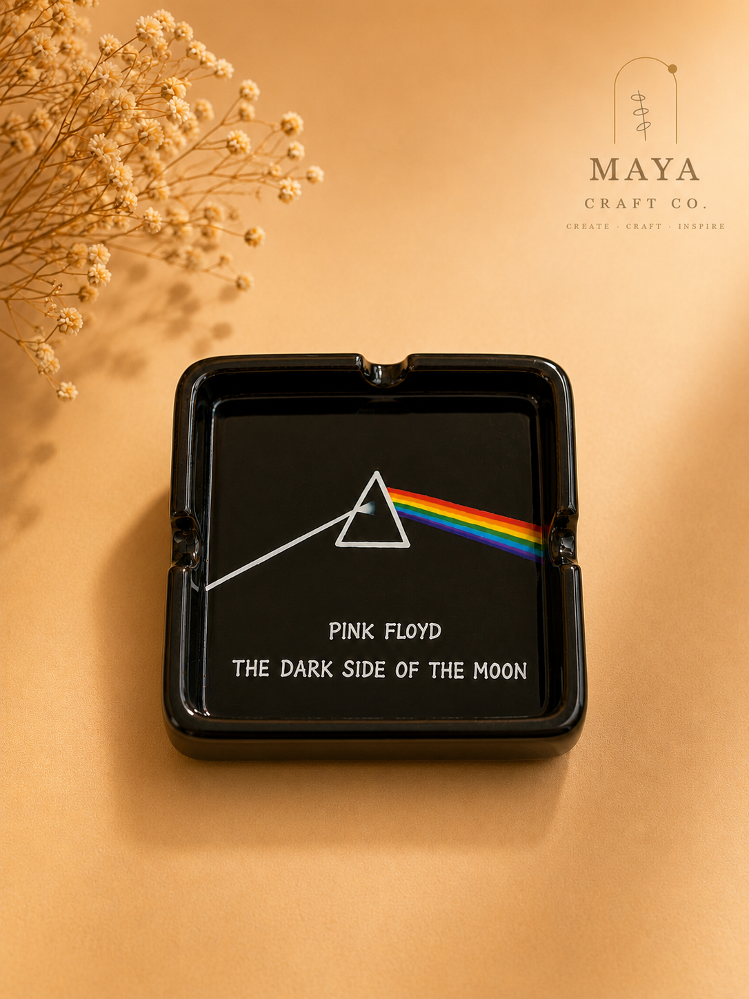 Prism Rainbow Ashtray - Classic Rock Edition