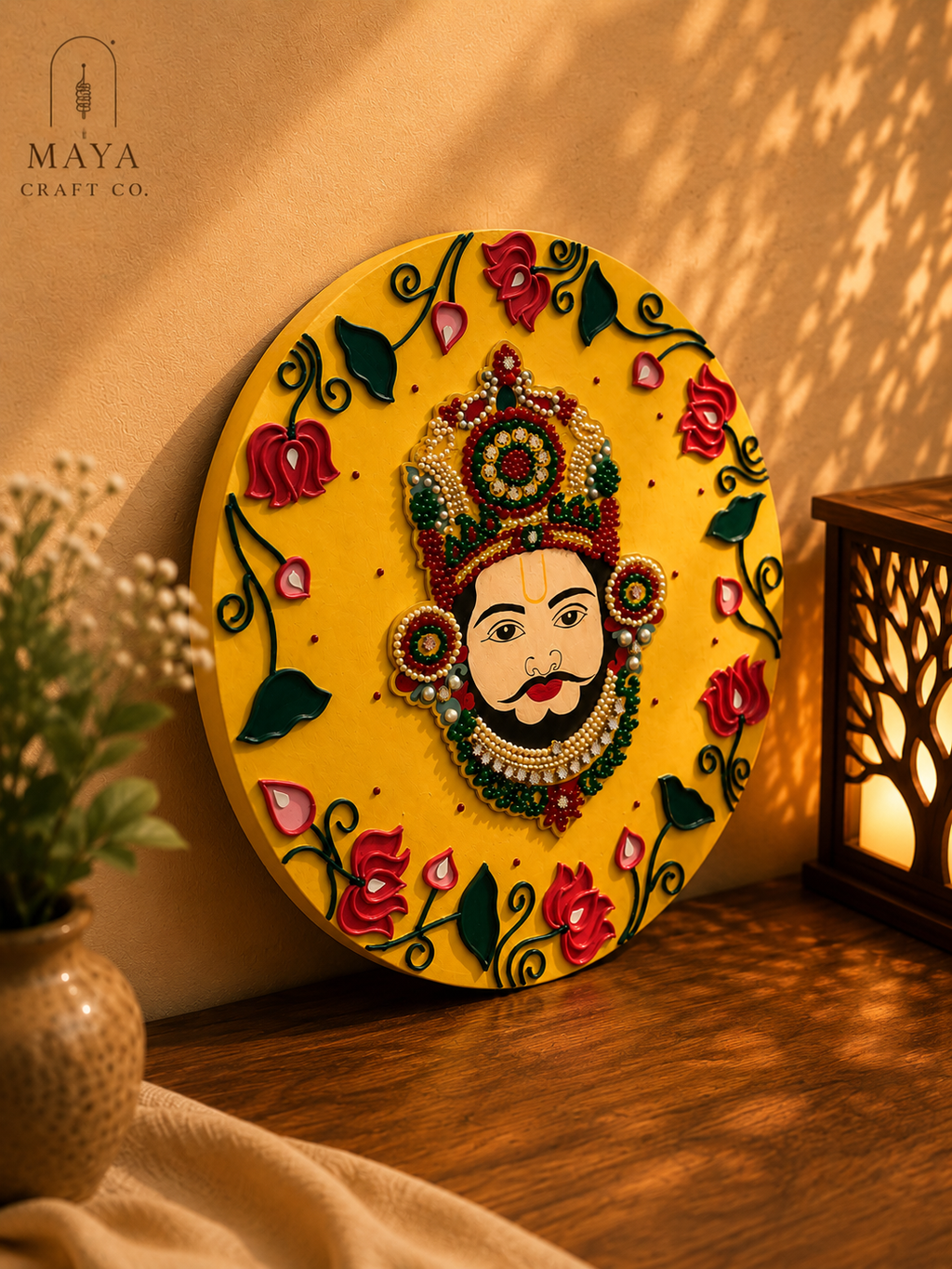 Shyam Darshan Lippan Wall Art